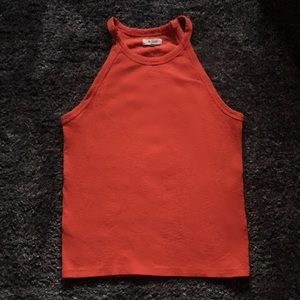 Madewell Halter Top. Never worn!